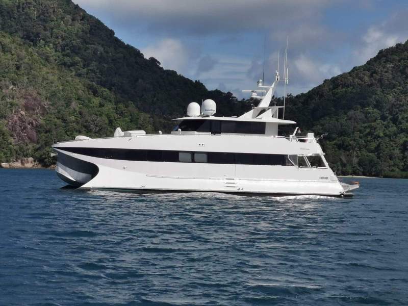 Incat Custom Hull Wave Piercing Catamaran