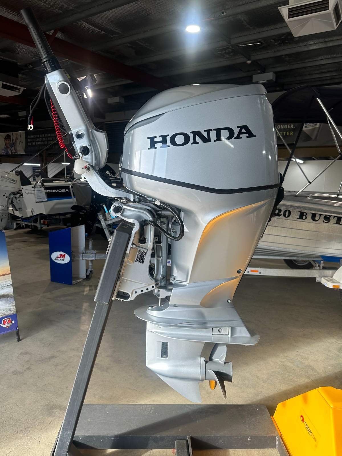 " Demo" Honda 60hp 4 stroke Tiller