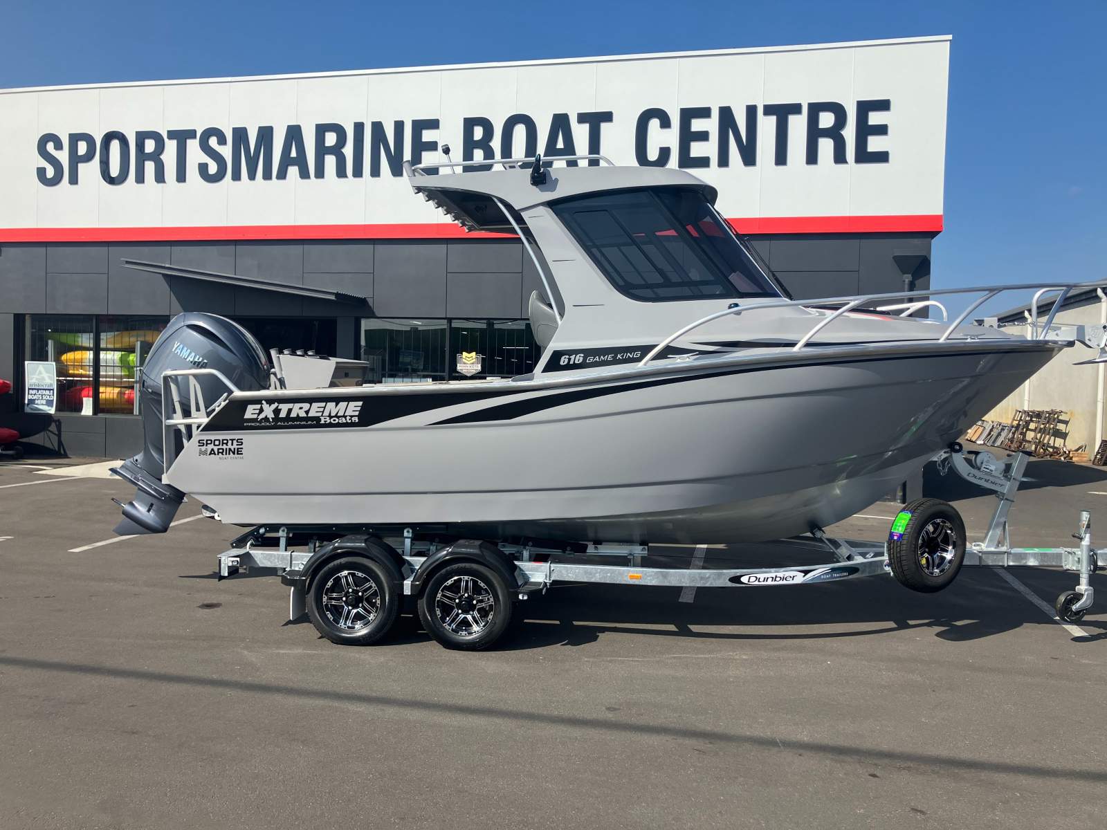 New Extreme 616 Game King Boat, Motor, Trailer Package