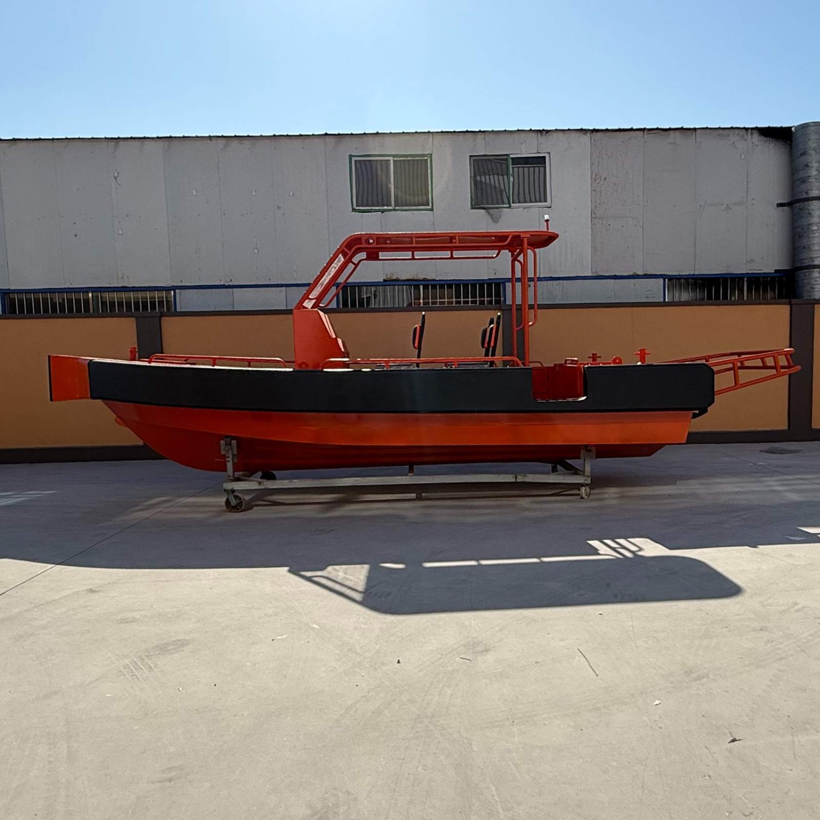 Custom 6.8 mtr aluminium solid foam filkled fender