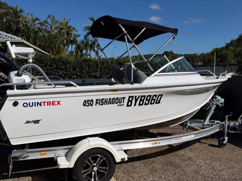 Quintrex 450 Fishabout Pro