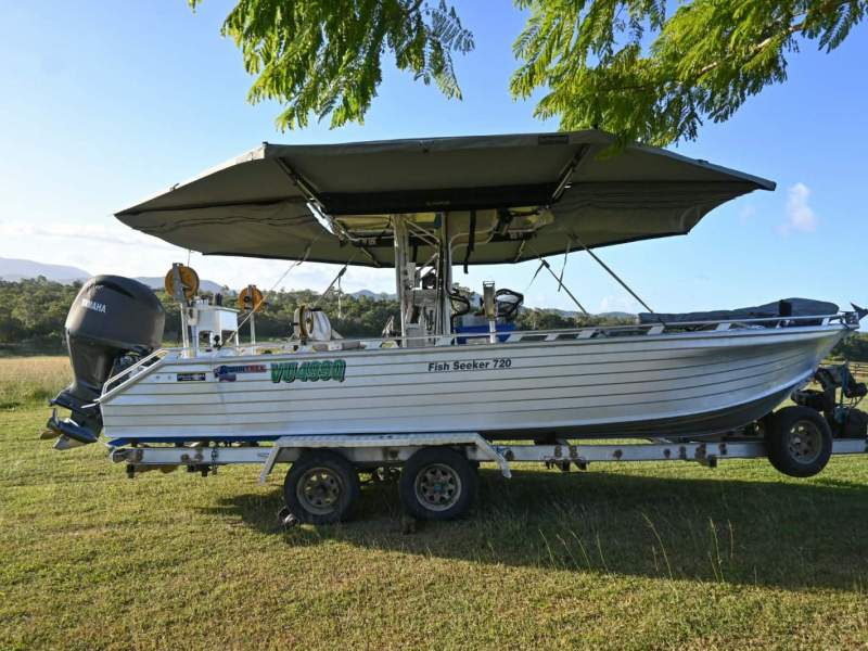 Quintrex 600 Fishseeker 720 millenium hull