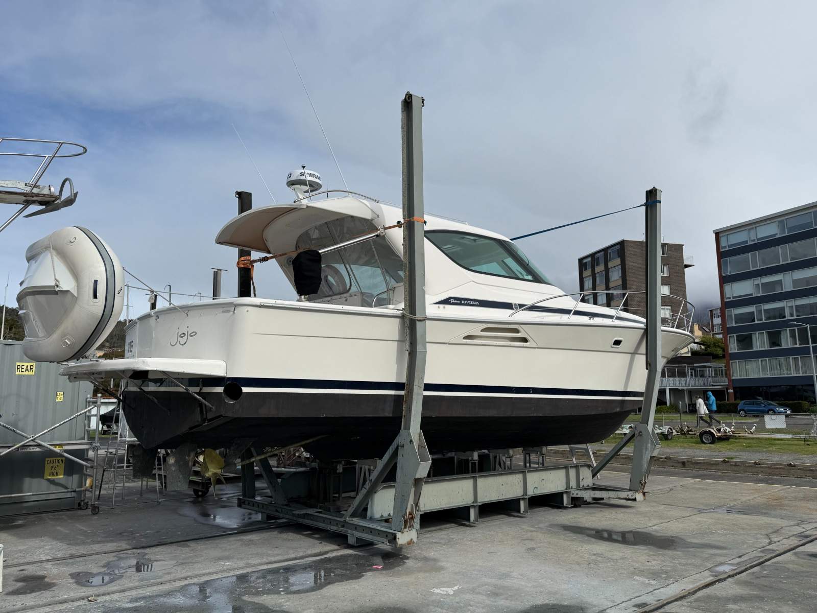 Riviera 4000 Offshore Hardtop Platinum Series &ndash; 2000 Model JO JO