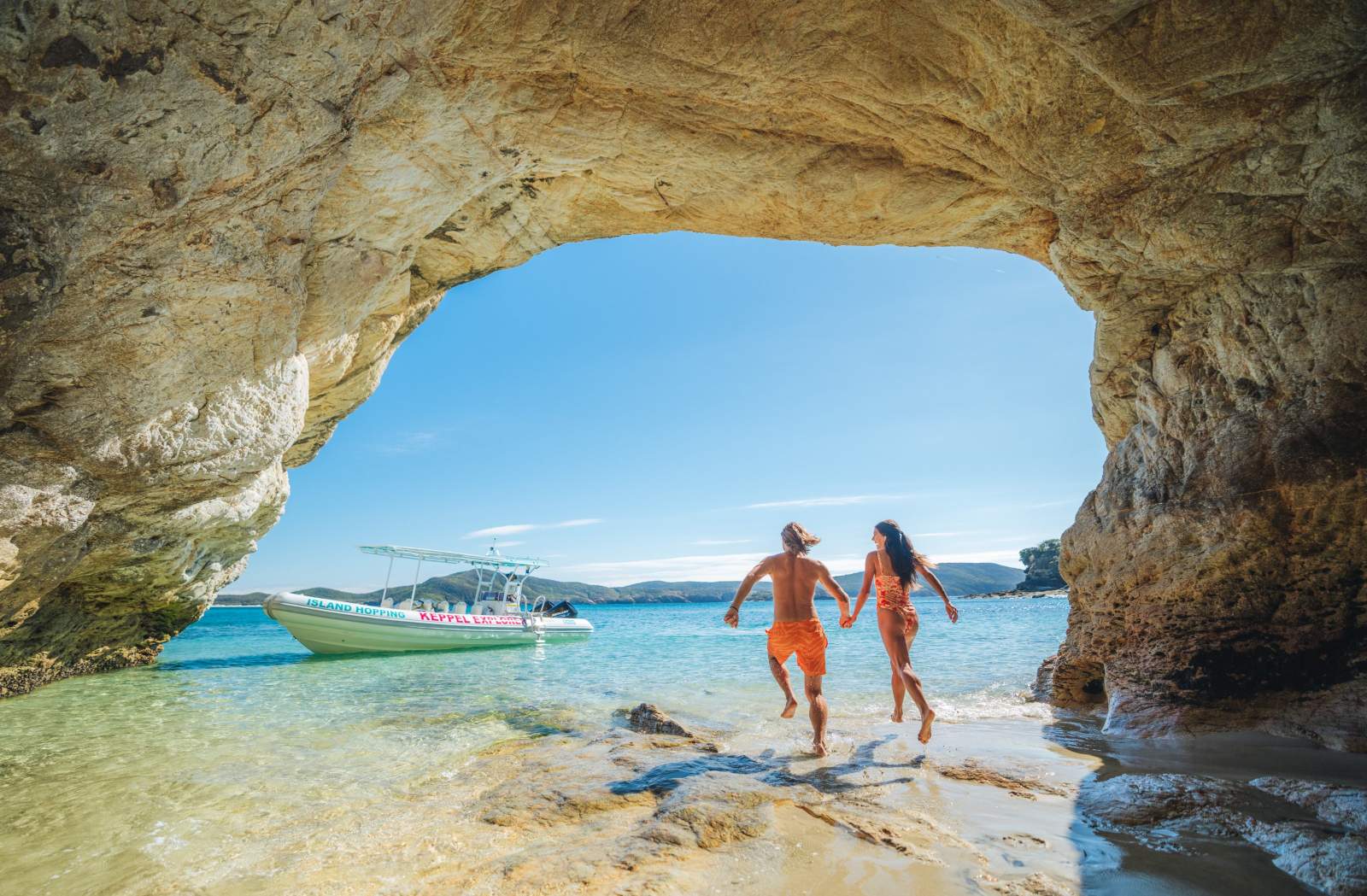 KEPPEL EXPLORER FIRST TIME TO MARKET - GREAT KEPPEL ISLAND