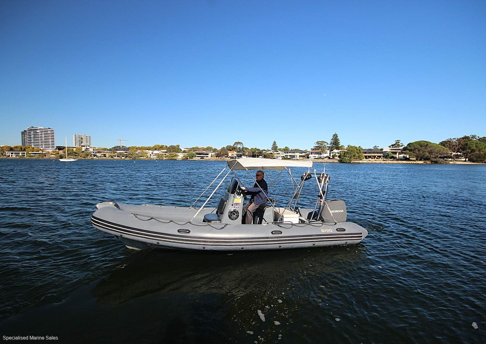 Brig Falcon 620H *** HYPALON RIB inc TRAILER *** $42,000 ***