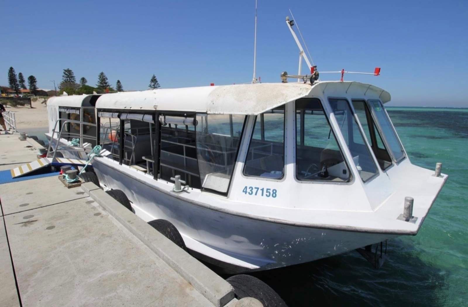 Glass Bottom passenger Vessel. 1C