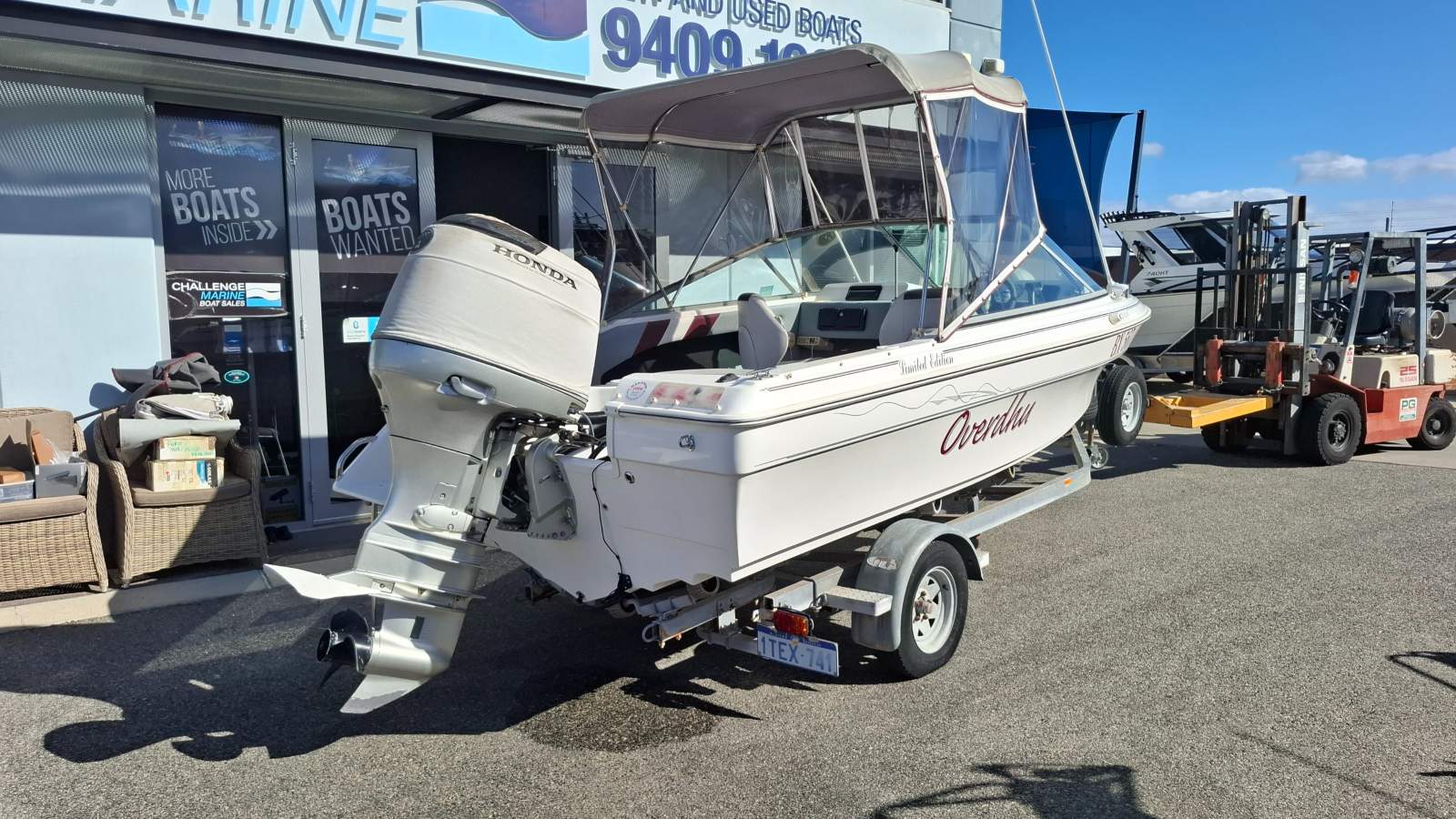 Markham 522 BR Limited Edition With Honda 115HP 4-Stroke (Serviced in Jan!)