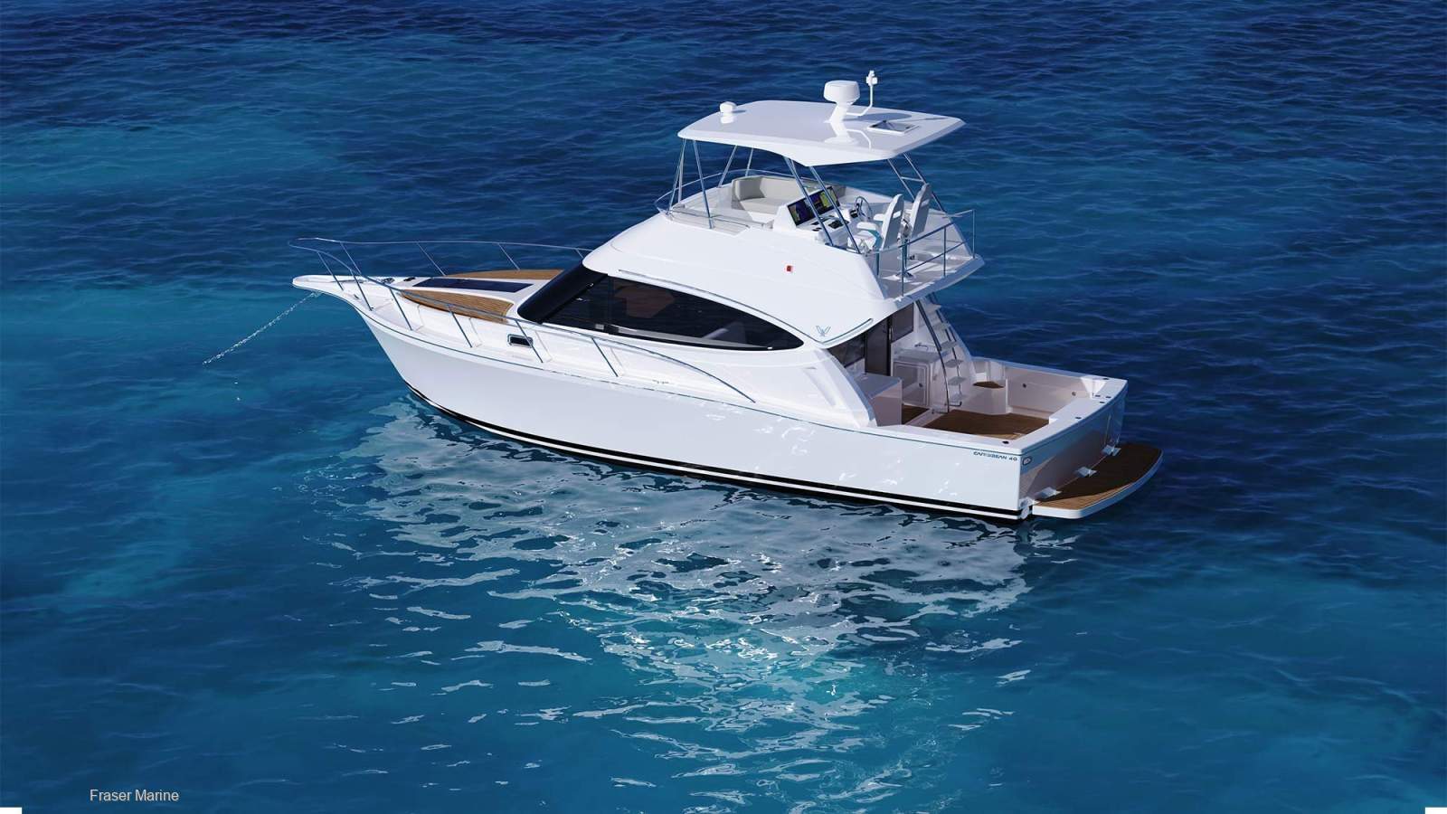 Caribbean 40 Flybridge Cruiser