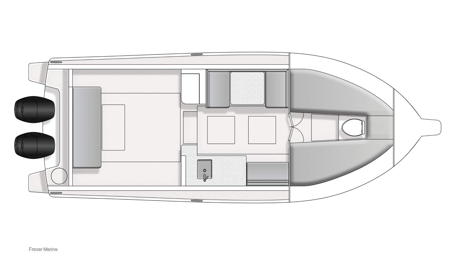 Caribbean 27 Flybridge Cruiser