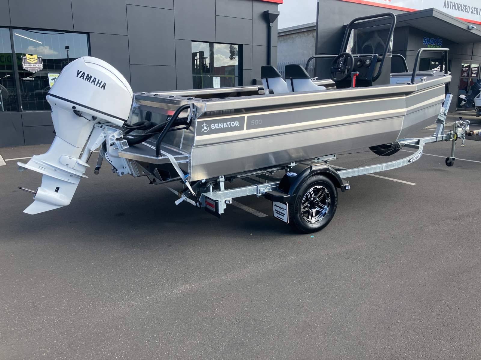 New Senator 500SC Boat, Motor, Trailer Package