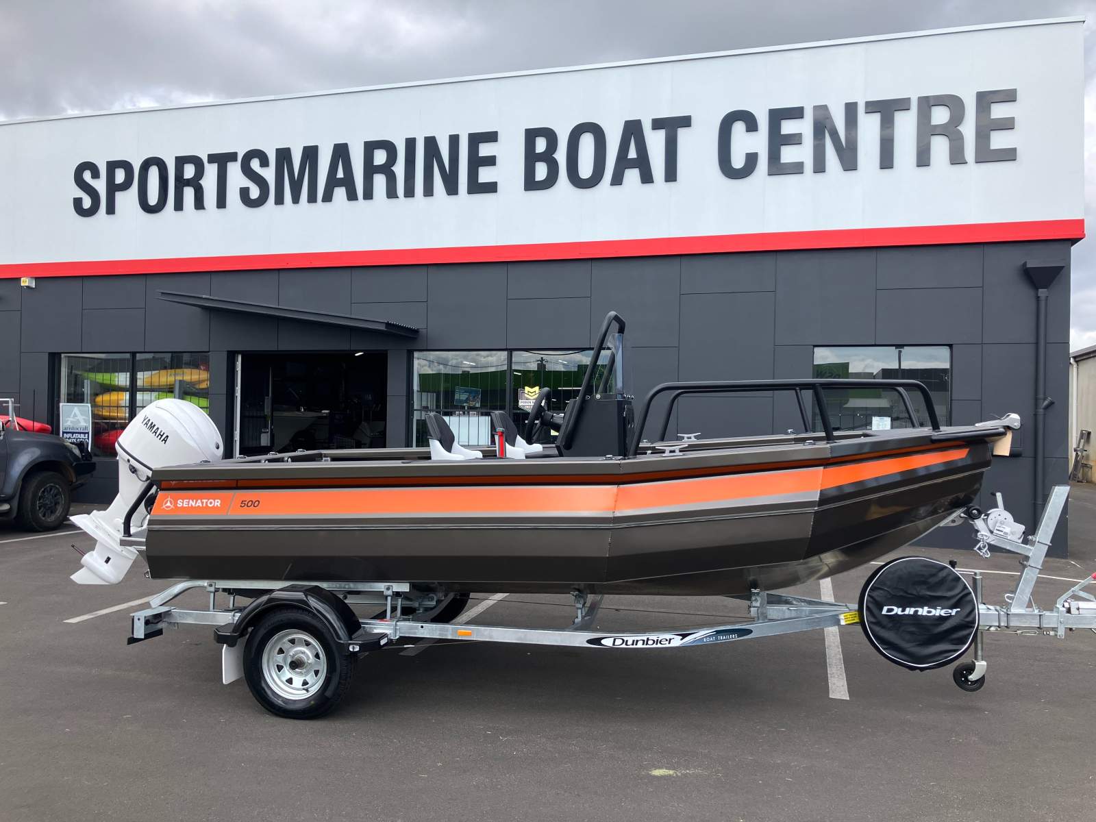 New Senator 500SC Boat, Motor, Trailer Package