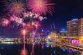 DARLING HARBOUR MARINA - COCKLE BAY WHARF - SYDNEY CITY CBD
