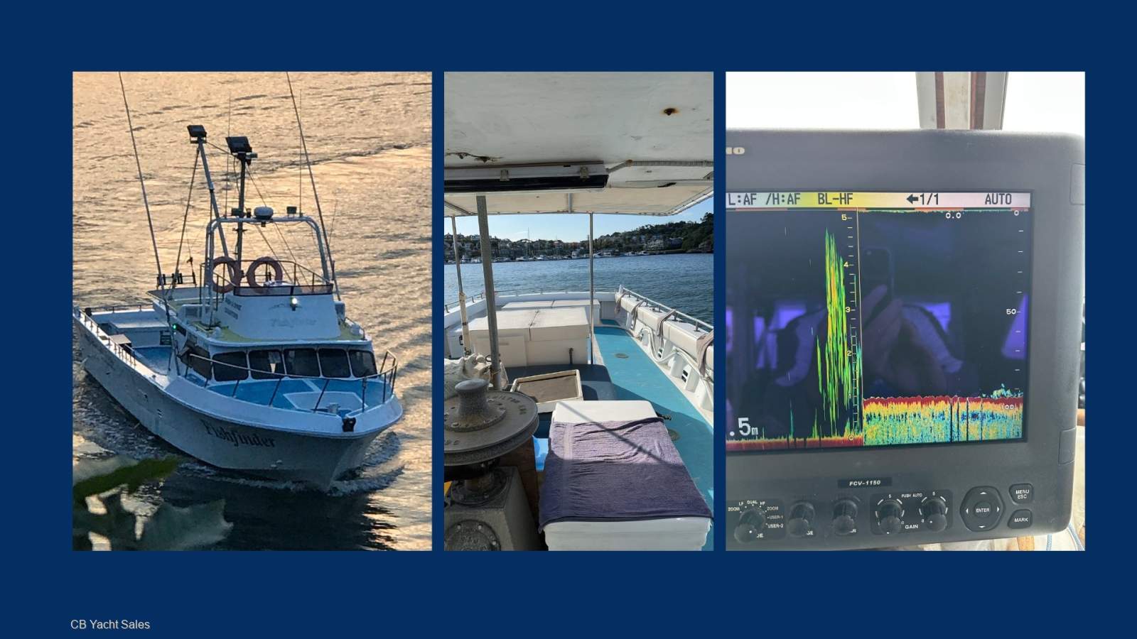 Harriscraft 45 Fishing Charter Boat
