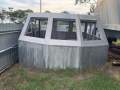 Custom 60 foot Corten steel pilot house
