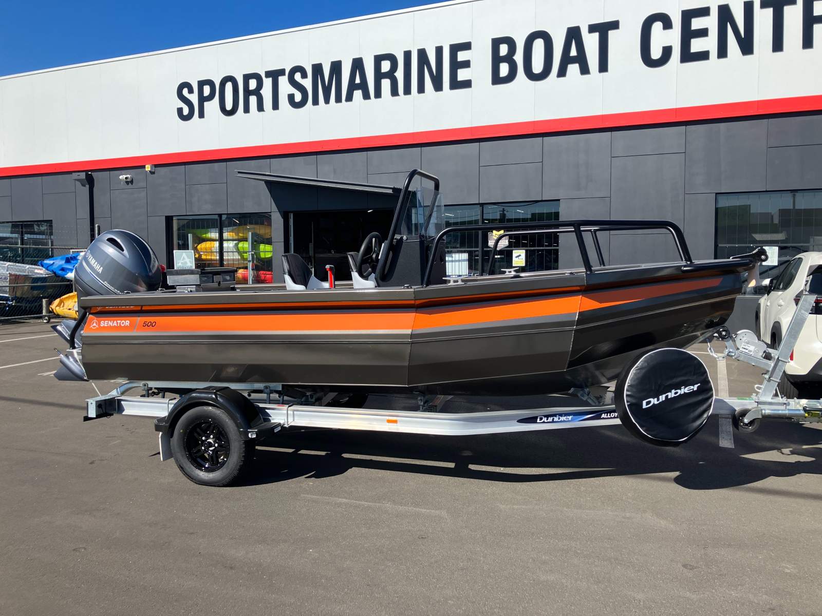 New Senator 500SC Boat, Motor, Trailer Package