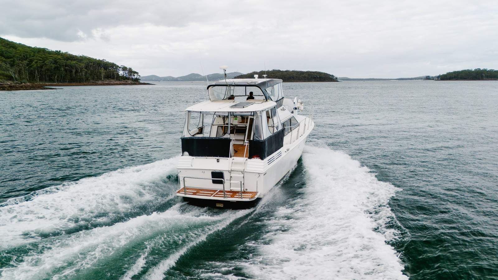 Symbol 41 Aft Cabin Perfectly suited for extended stays or liveaboard