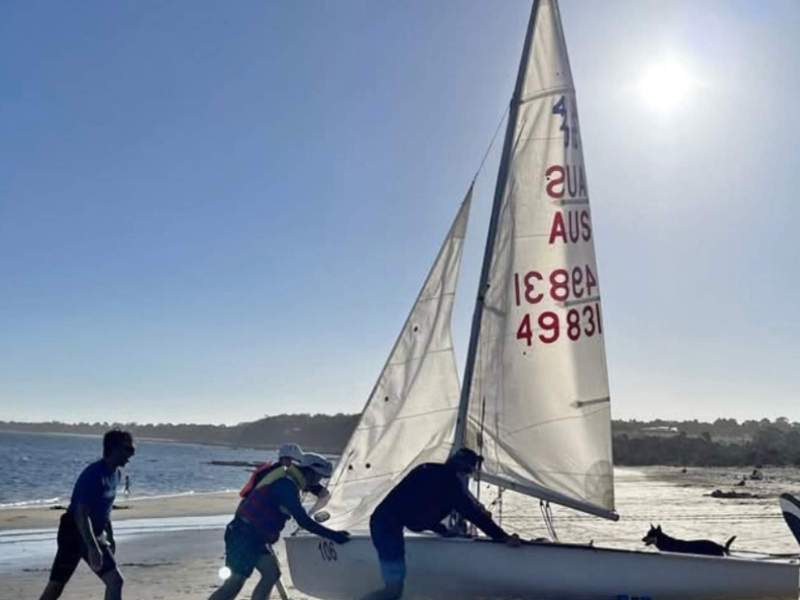 420 Sailing Dinghy