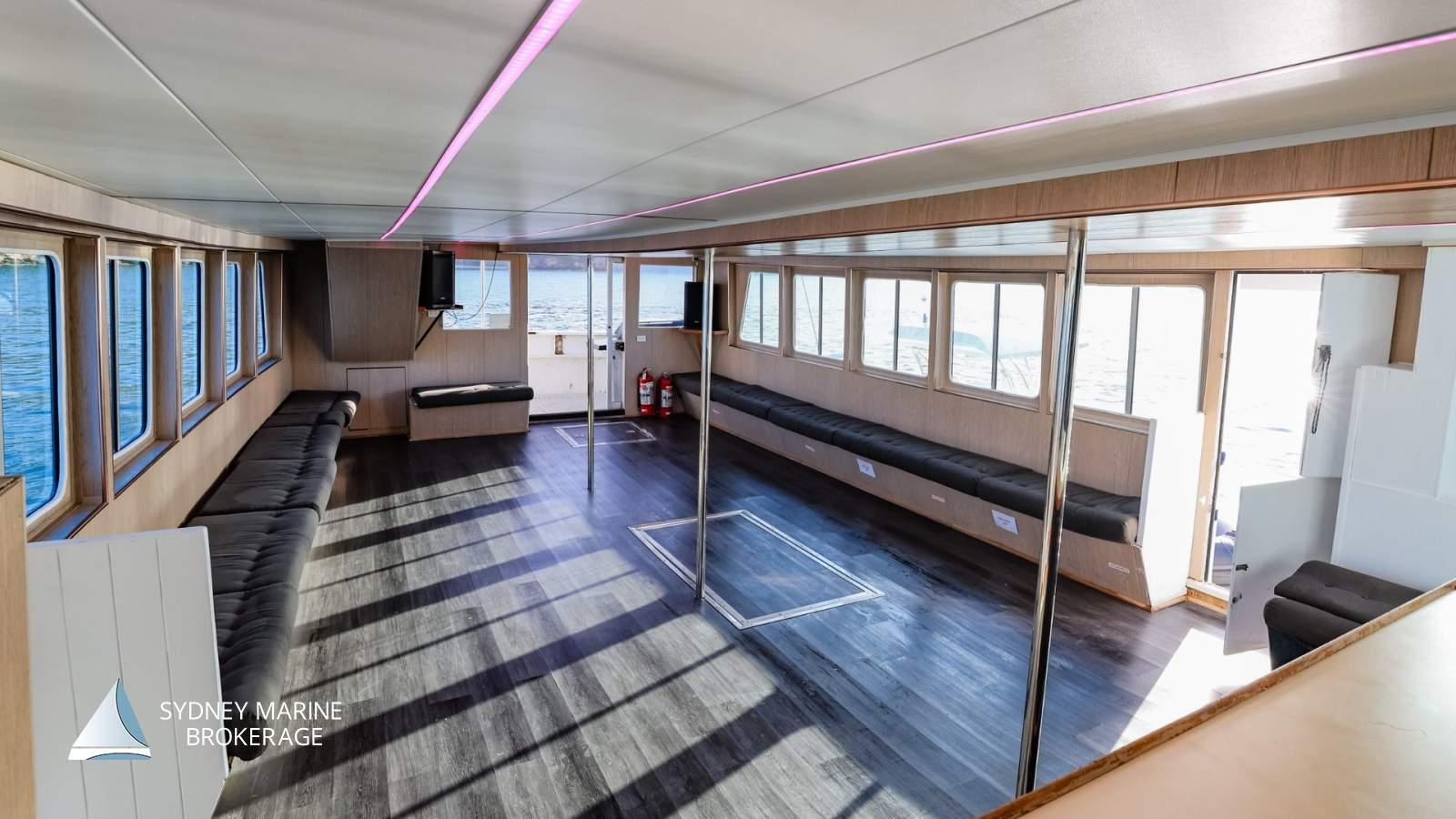 Bracken 60 Motor Yacht 'Galene' Charter Vessel:2 Sydney Marine Brokerage Galene Charter Vessel For Sale