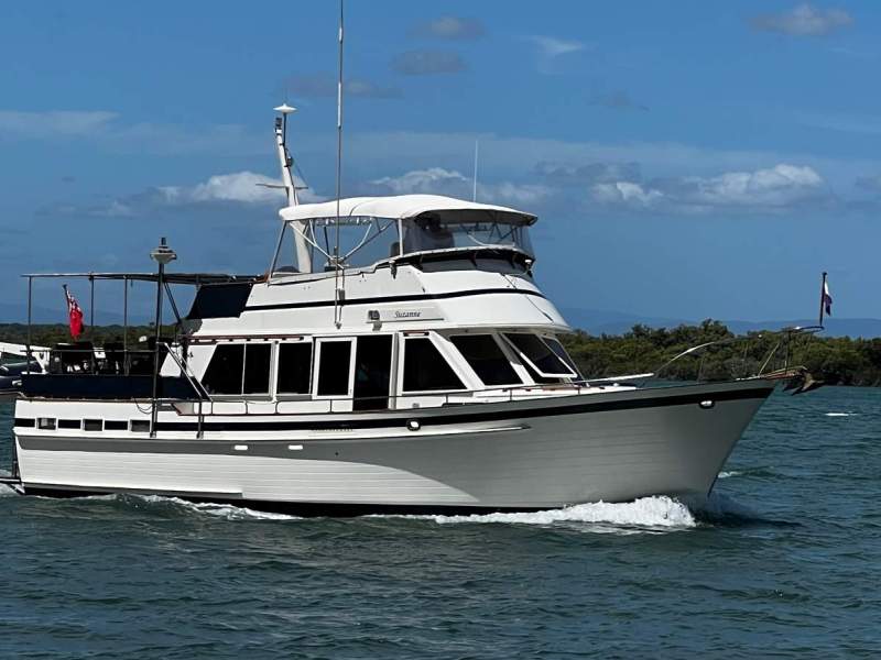 Kong Halvorsen 44 Motor Yacht Island Gypsy - Flush Aft Deck