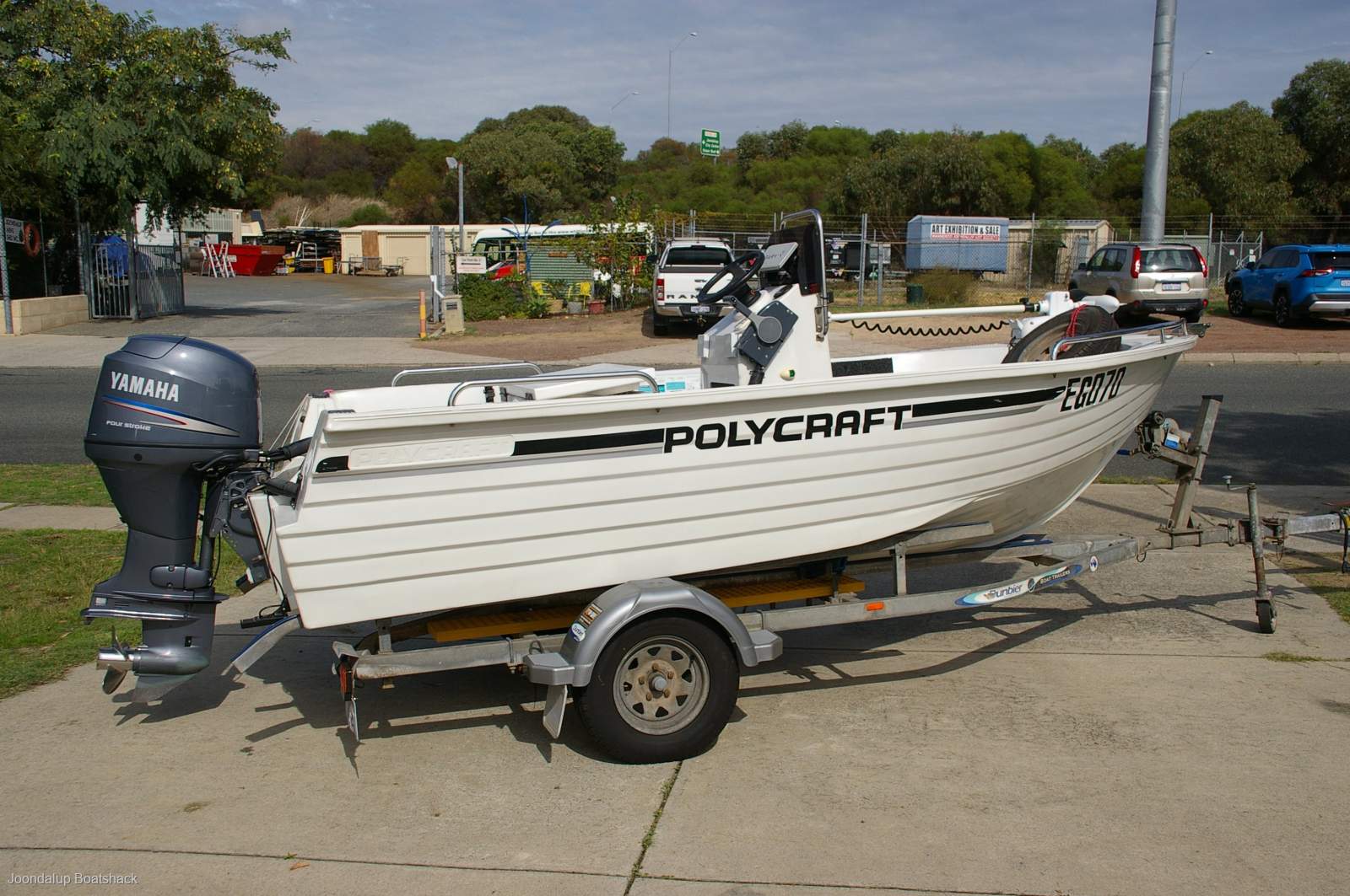 Polycraft 4.50 Drifter Centre Console sold new 2010