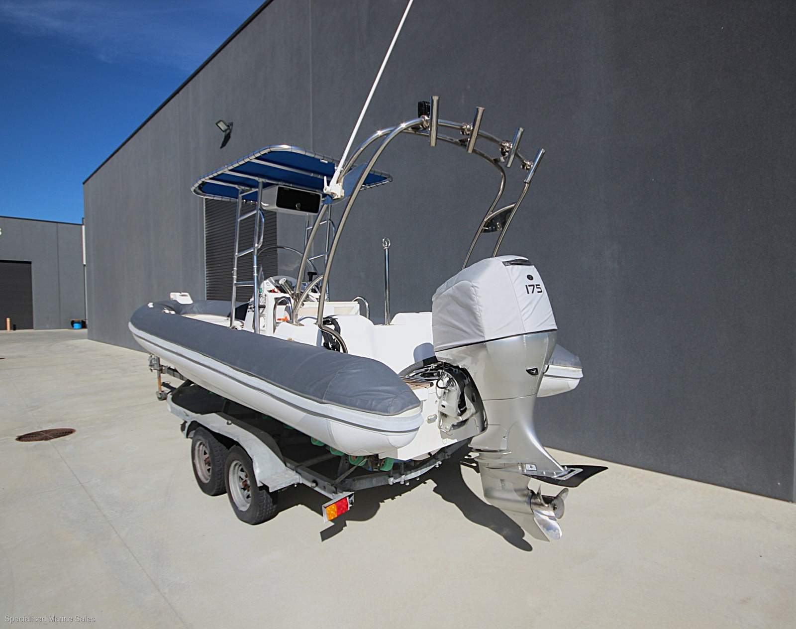 Silver Marine Phoenix 660H *** HYPALON and TEAK *** $ 38,999***