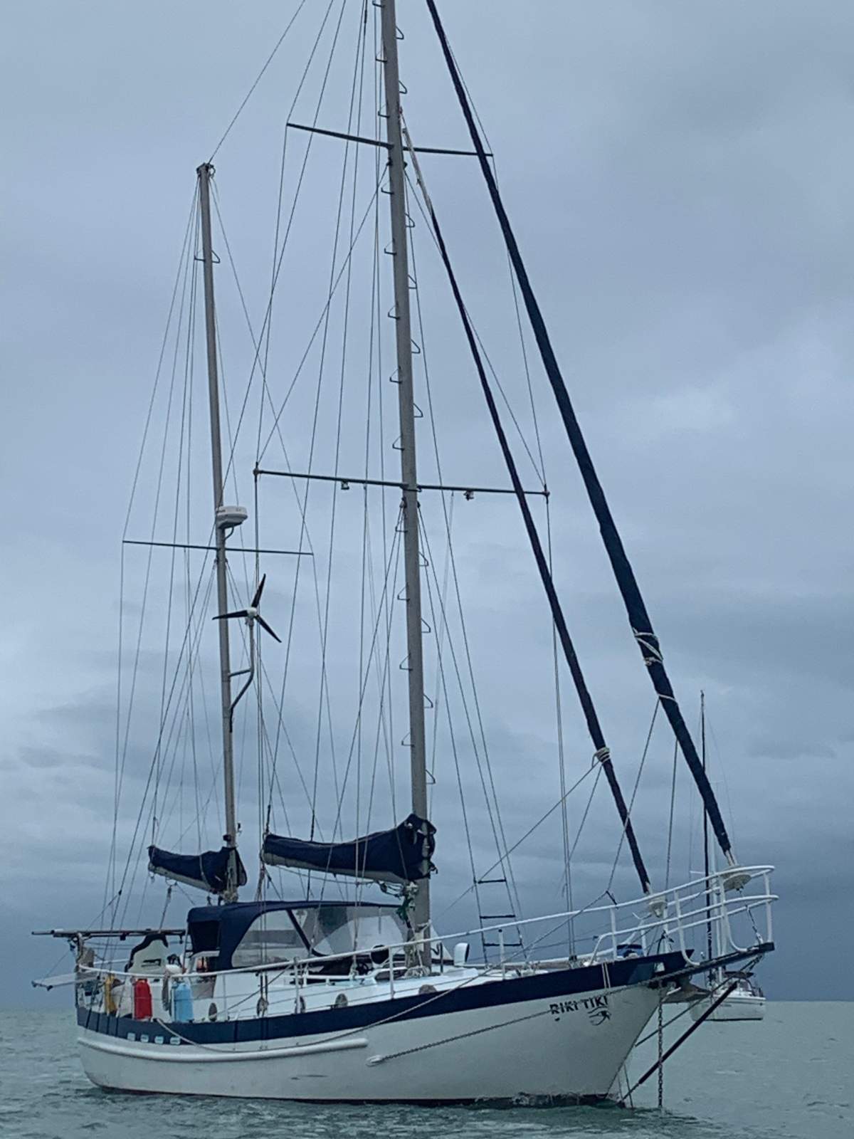 Bruce Roberts Spray 42 Cutter Ketch, Centre Cockpit