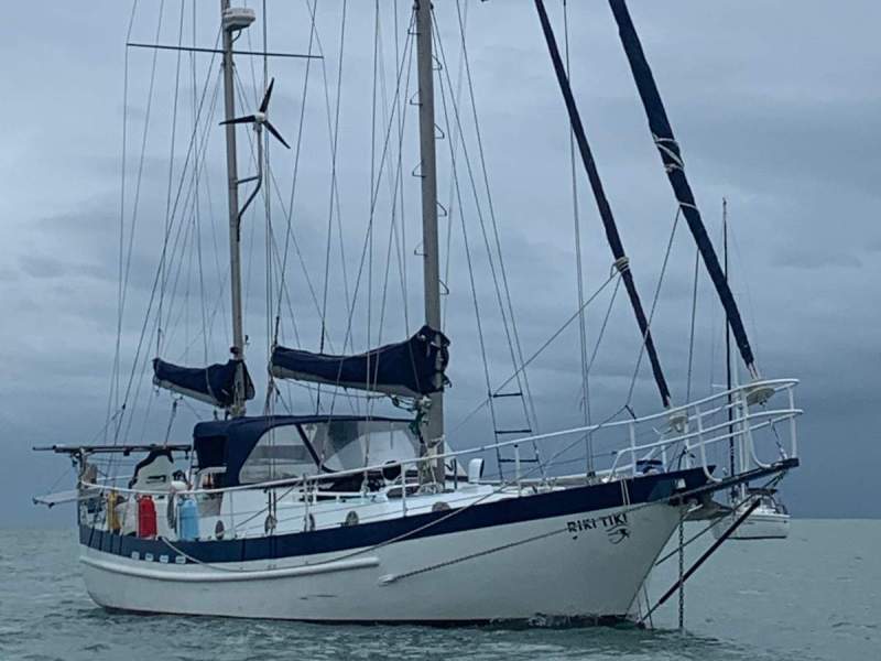 Bruce Roberts Spray 42 Cutter Ketch, Centre Cockpit