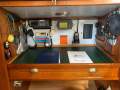 Bruce Roberts Spray 42 Cutter Ketch, Centre Cockpit:Nav station (Port)