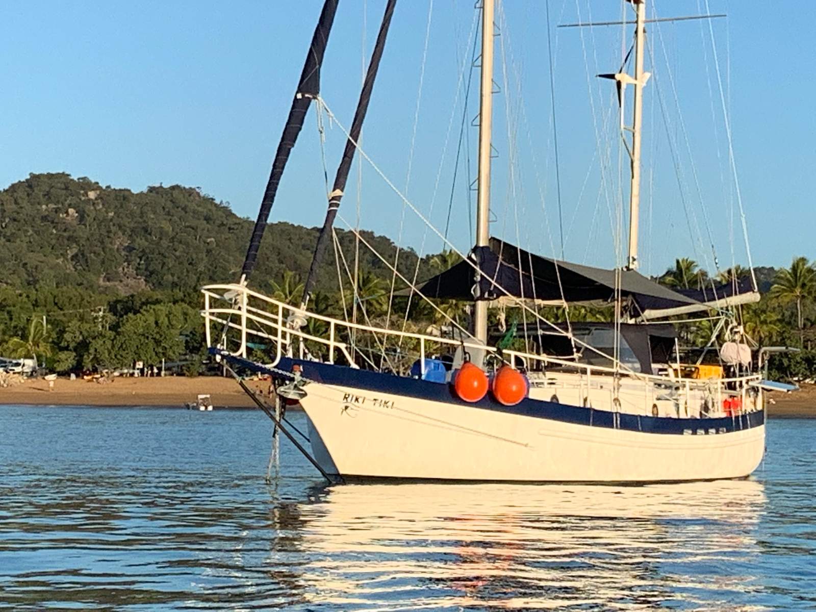 Bruce Roberts Spray 42 Cutter Ketch, Centre Cockpit