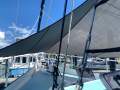 Bruce Roberts Spray 42 Cutter Ketch, Centre Cockpit:Foredeck shade