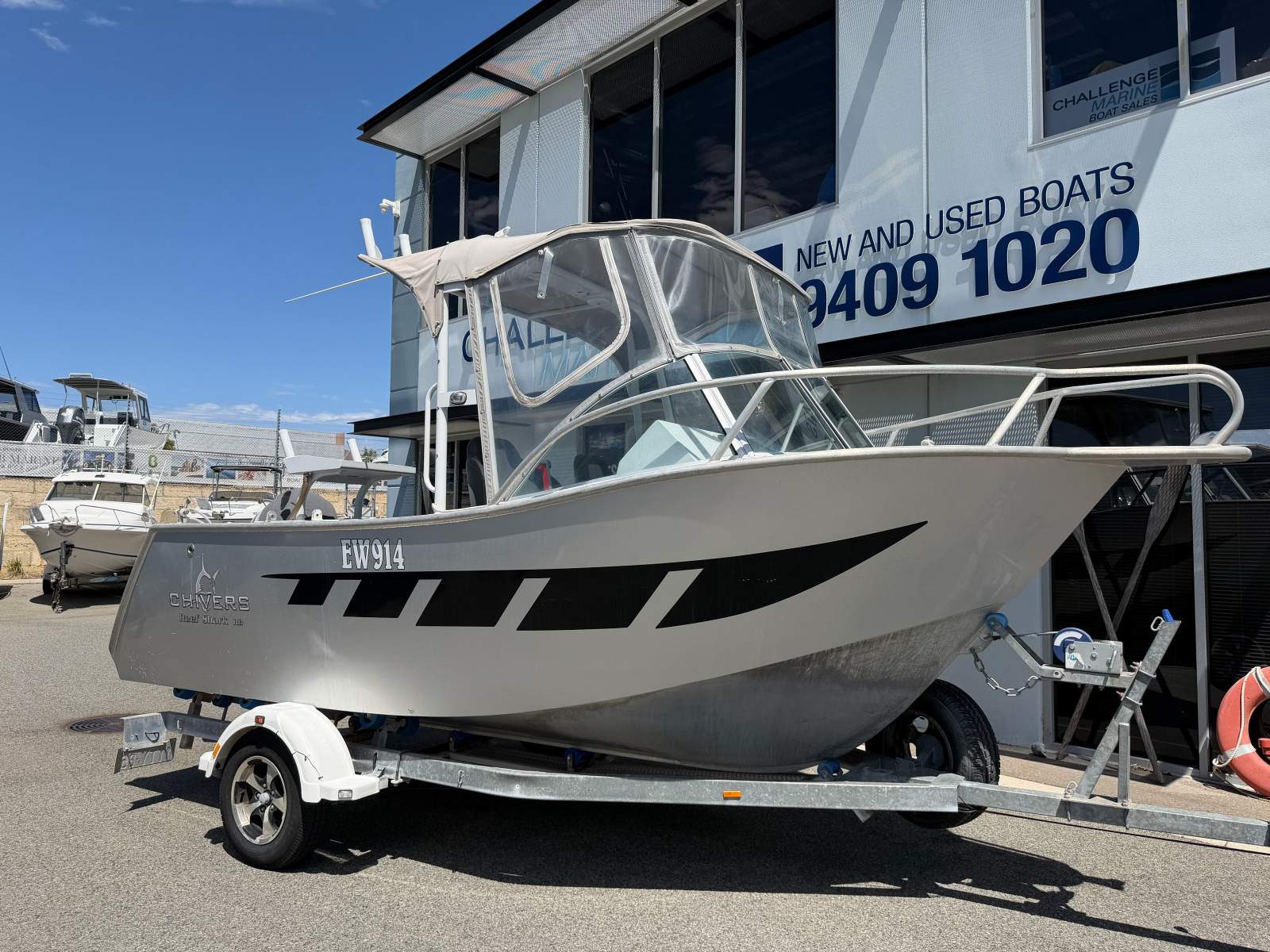 Chivers Reef Shark 520 With Yamaha 115HP 4-Stroke (Freshly serviced)