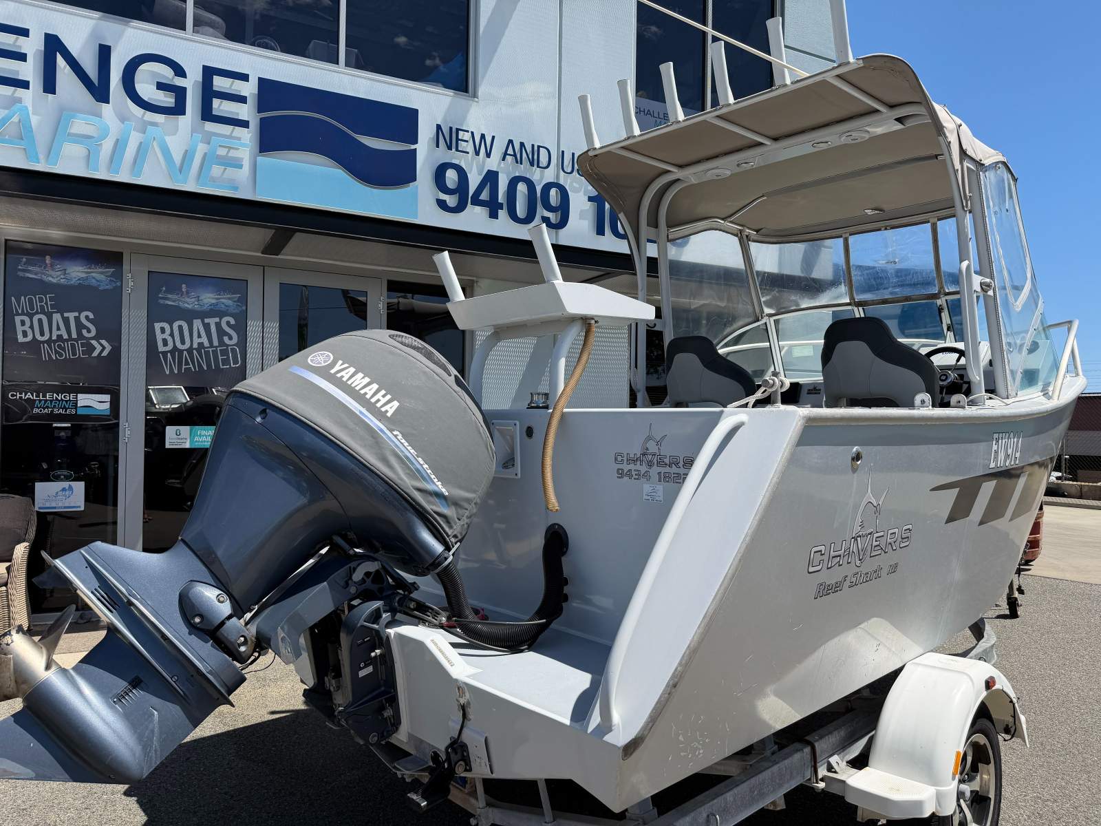 Chivers Reef Shark 520 With Yamaha 115HP 4-Stroke (Freshly serviced)
