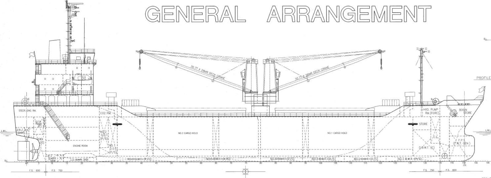 10505 DWT General Cargo Ship