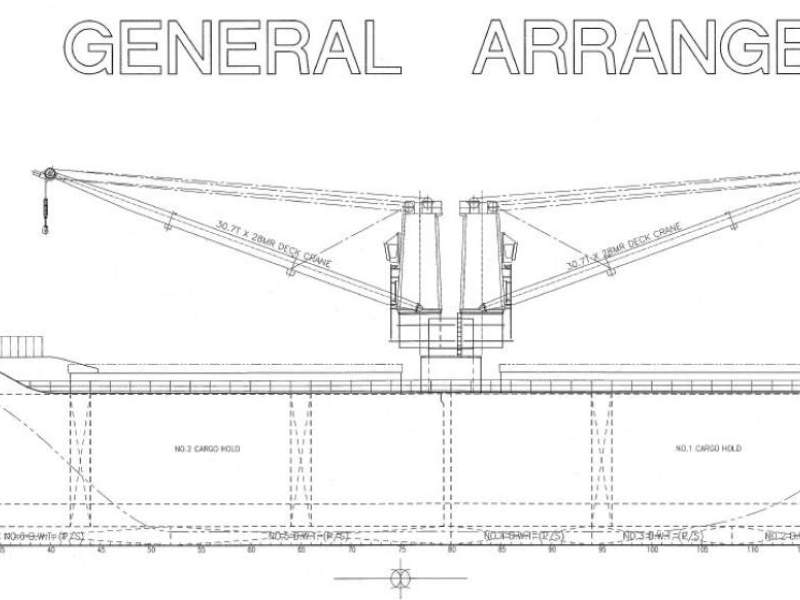 10505 DWT General Cargo Ship