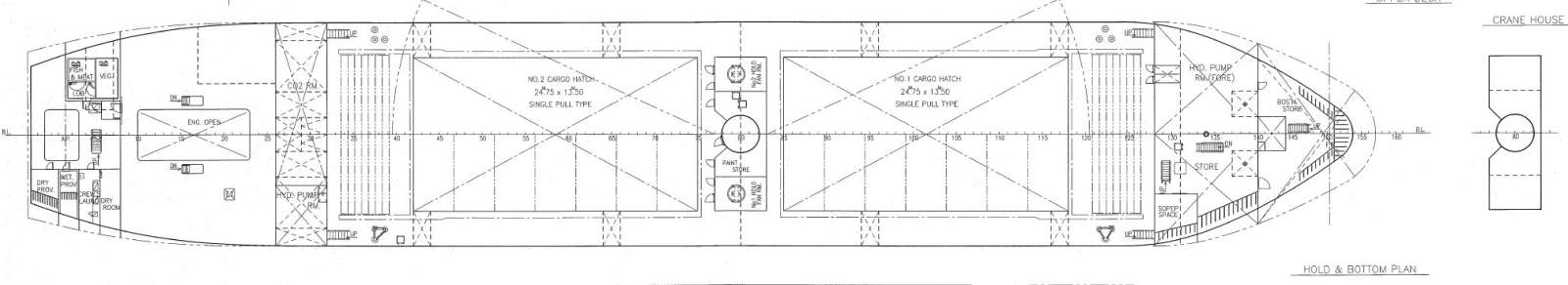 10505 DWT General Cargo Ship