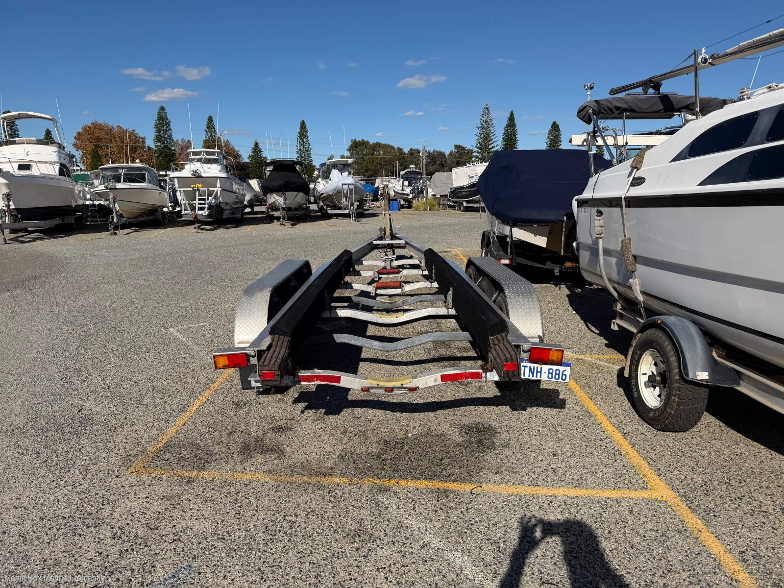 Licensed 2012 Aluminium 4450Kg Rated Trailer