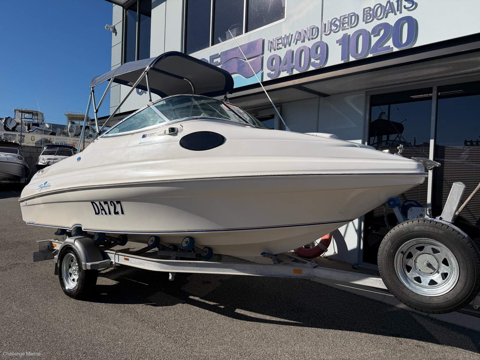 Haines Signature 500C Just serviced Yamaha motor showing just 436 hours