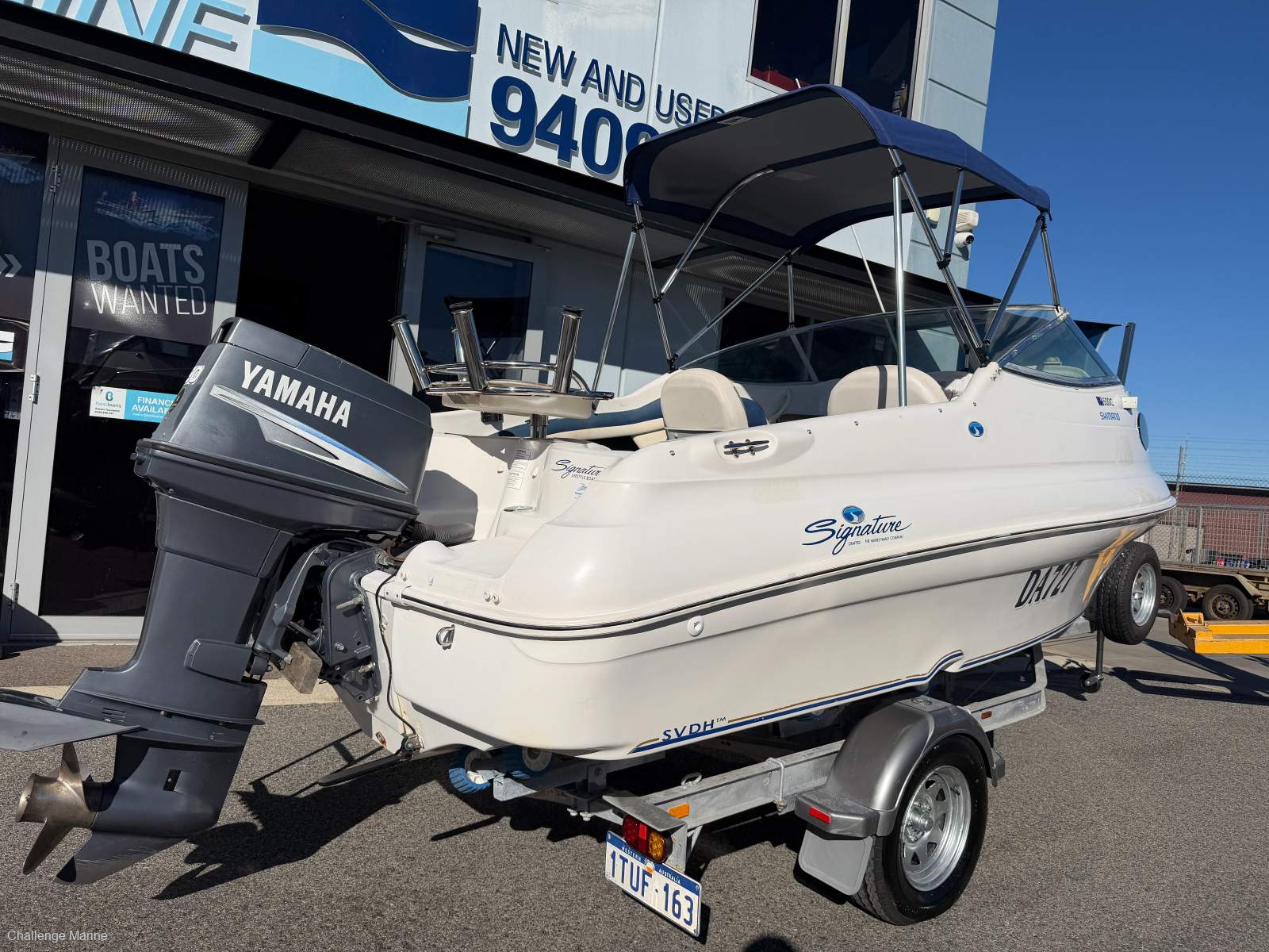 Haines Signature 500C Just serviced Yamaha motor showing just 436 hours