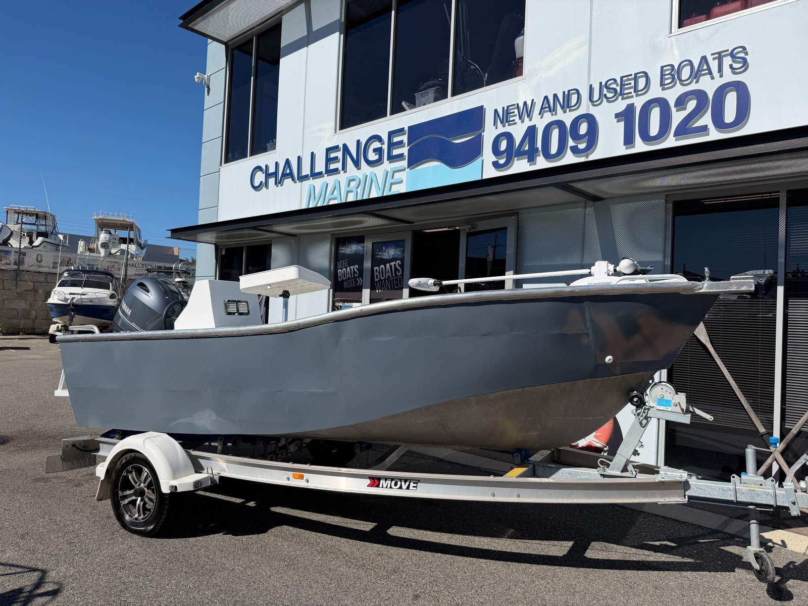 CNC Marine 4500 BA With Yamaha 75HP 4-Stroke (10 Hours!)