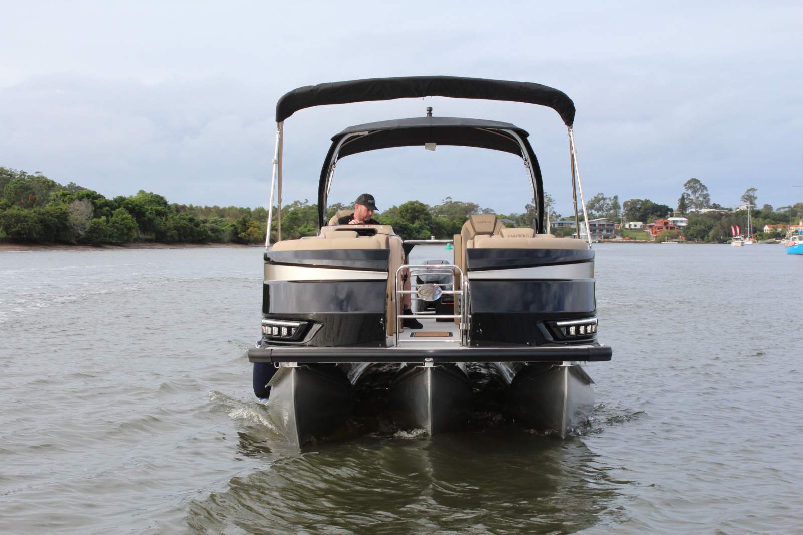 Harris 270 Grand Mariner Pontoon Boat