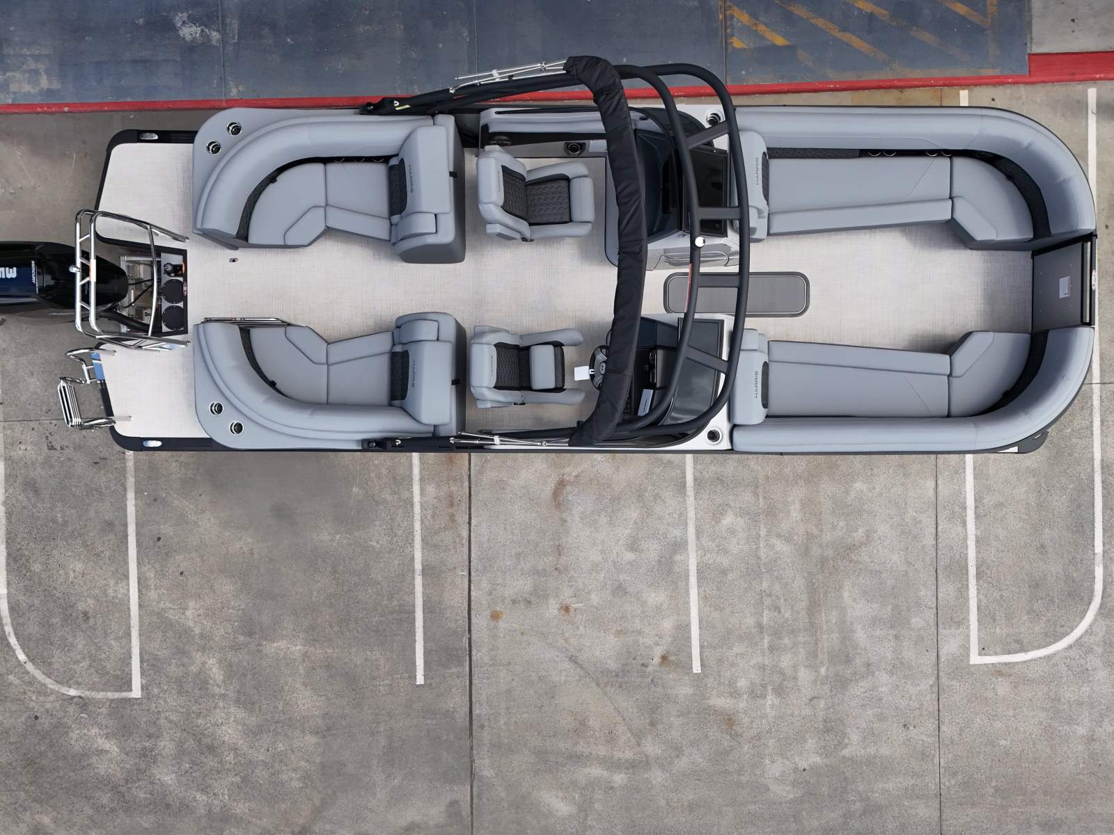 Harris Solstice 250 DC Pontoon Boat