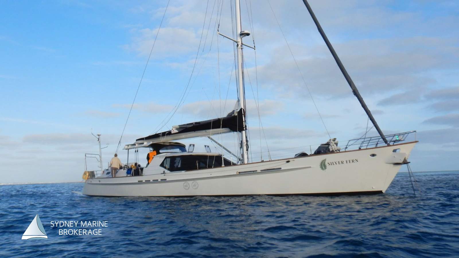 72' Iconic Cruising Yacht Silver Fern:2 Sydney Marine Brokerage 70 Steel Yacht Silver Fern For Sale