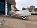 Brig Navigator 485 Fibreglass centre console rib with hypalon tubes