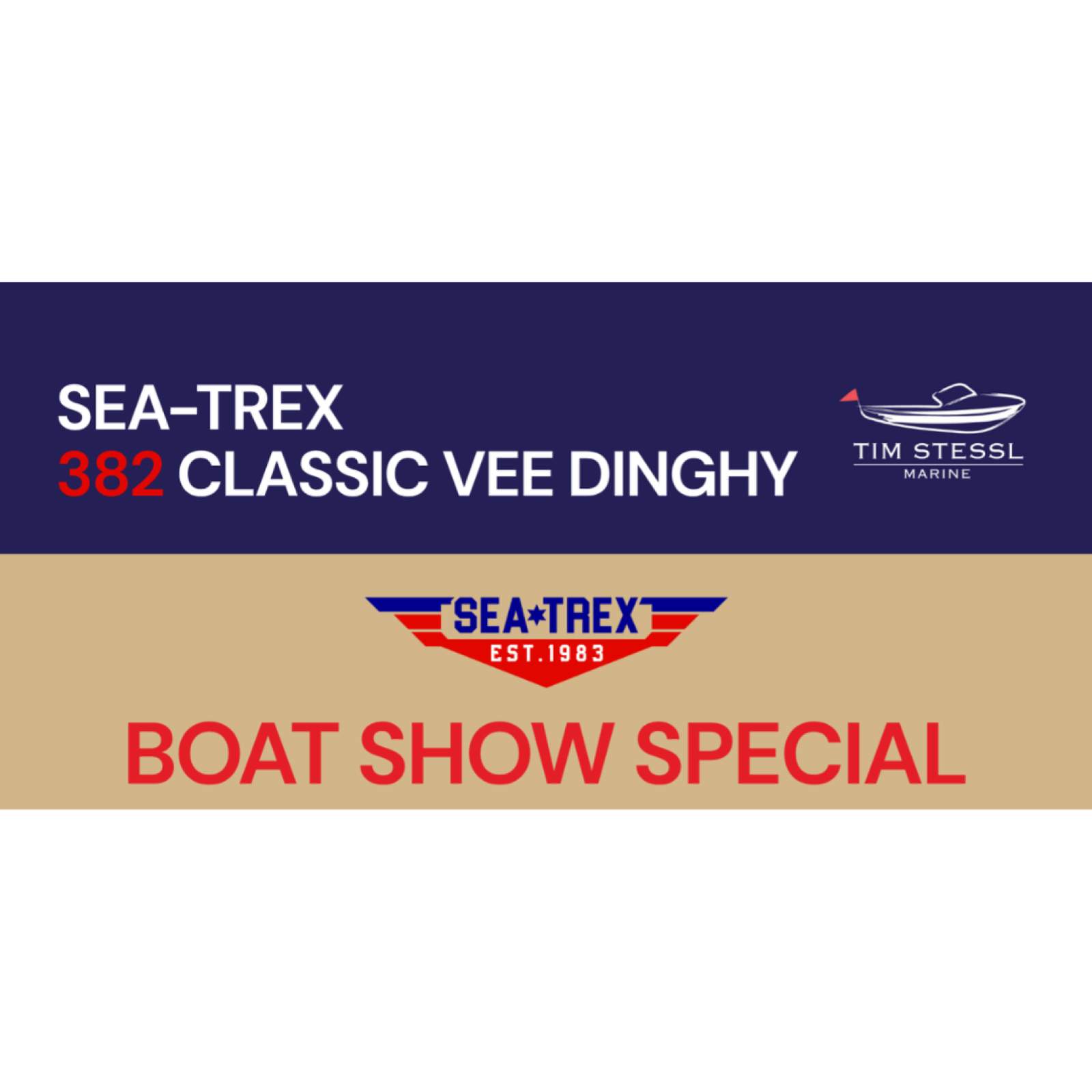 Sea-Trex 382 Classic Vee Dinghy