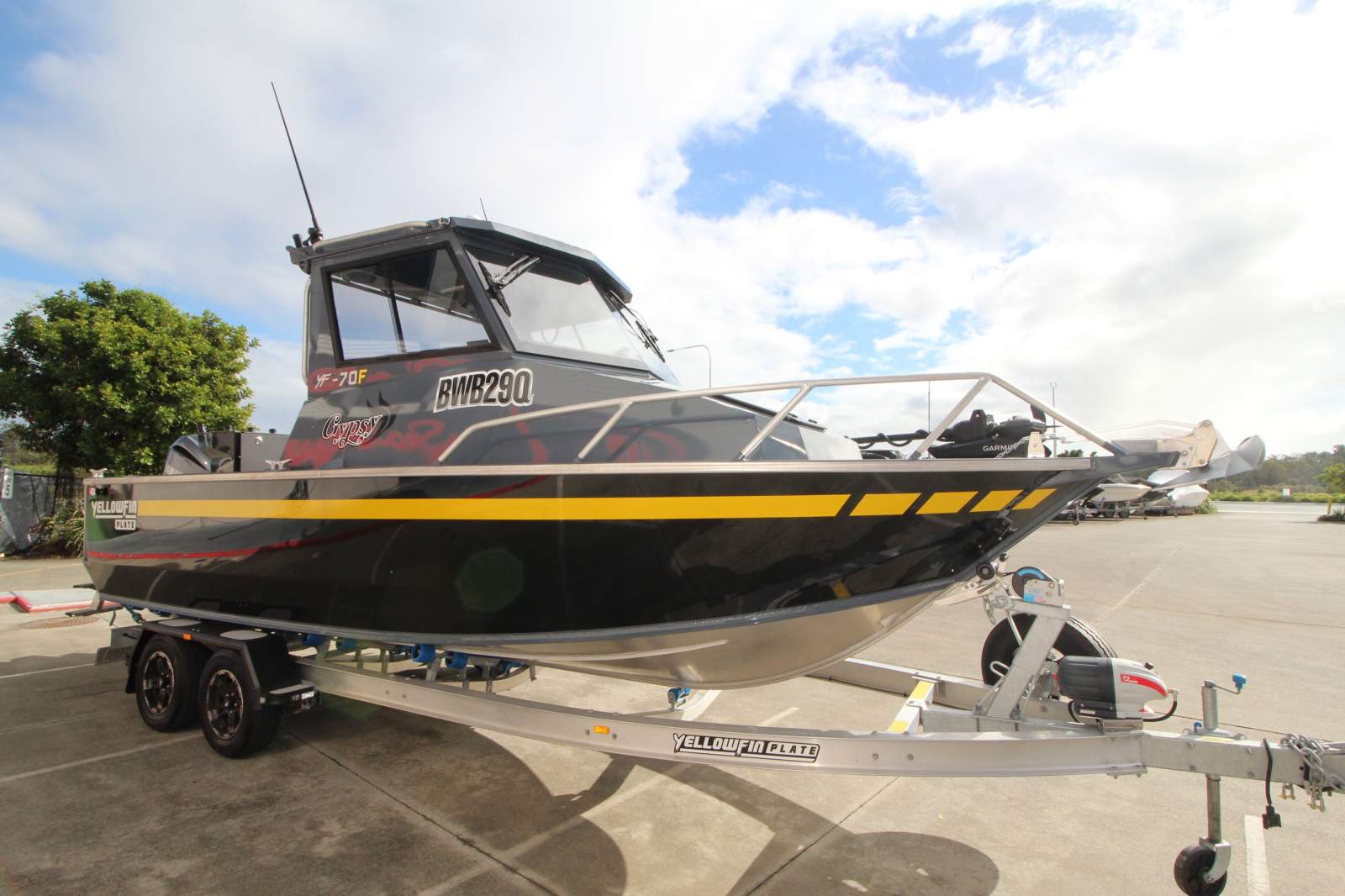 Yellowfin Plate YF-70F HARD TOP