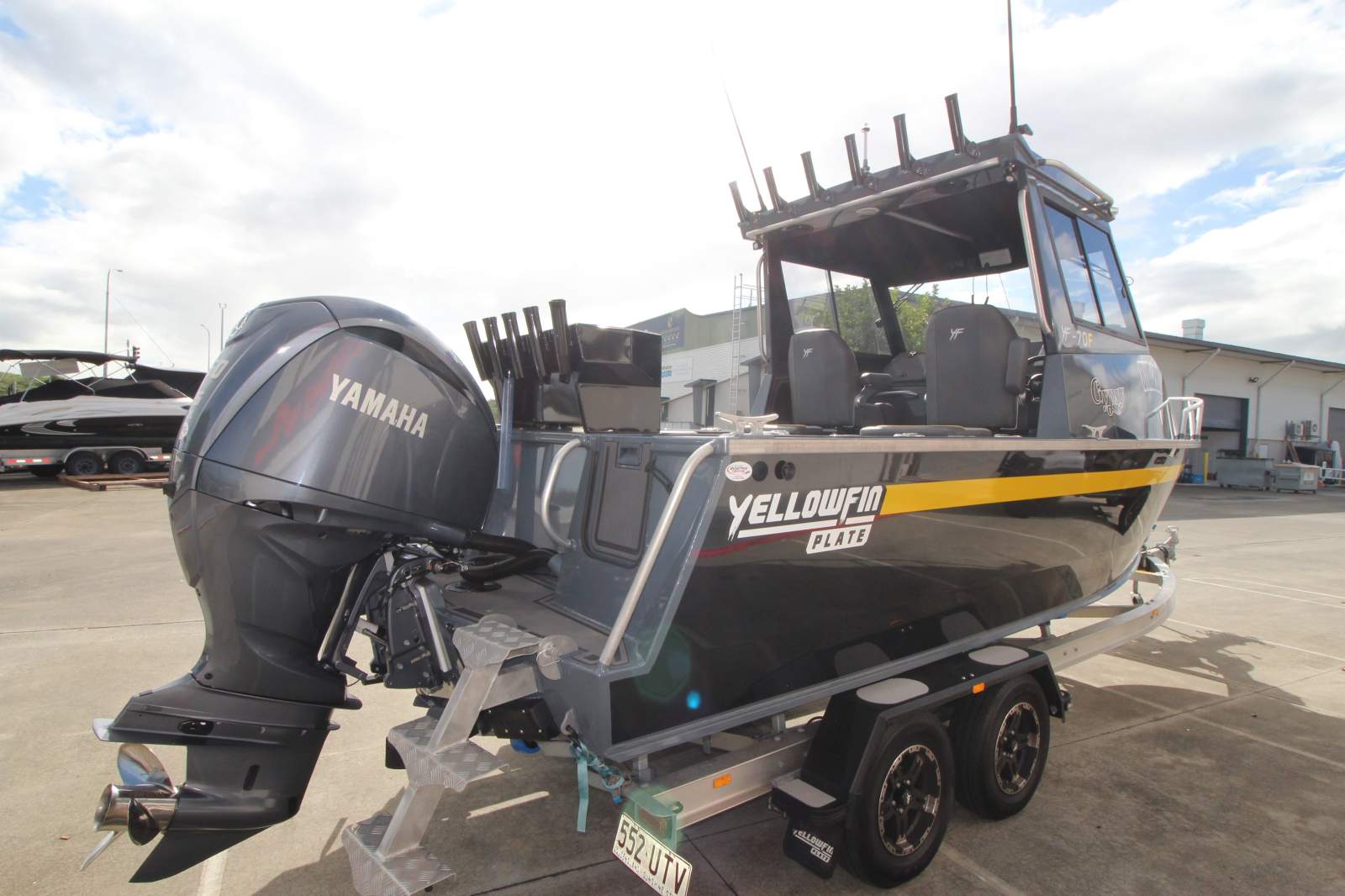 Yellowfin Plate YF-70F HARD TOP