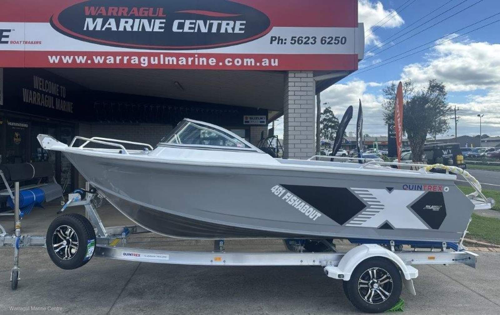 Quintrex 481 Fishabout 481 Fisahabout Suzuki DF90