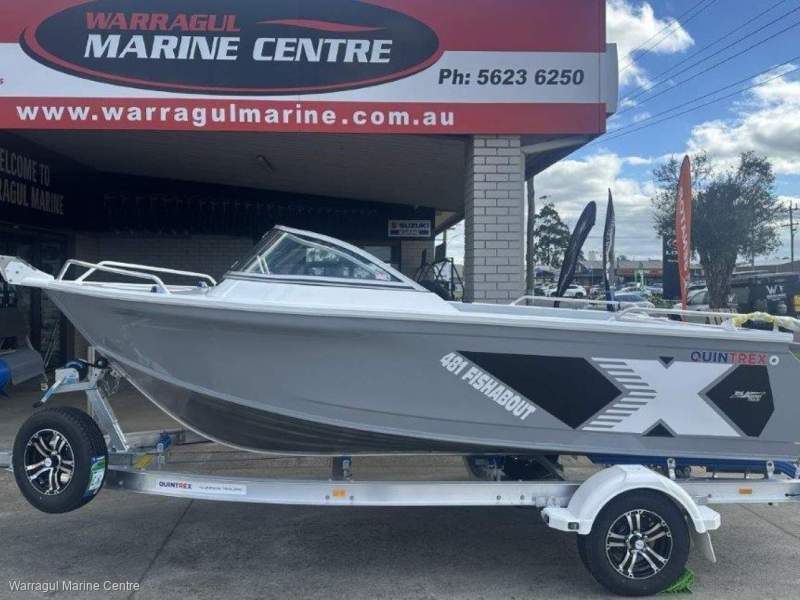 Quintrex 481 Fishabout 481 Fisahabout Suzuki DF90