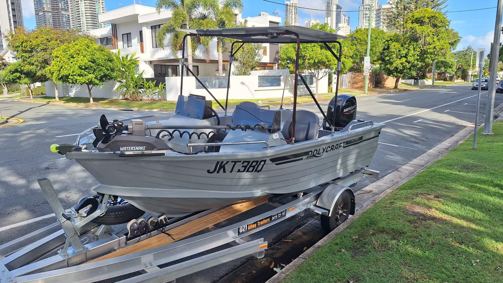 Polycraft 4.50 Drifter Frontrunner Fully Optioned including hard top and Solar