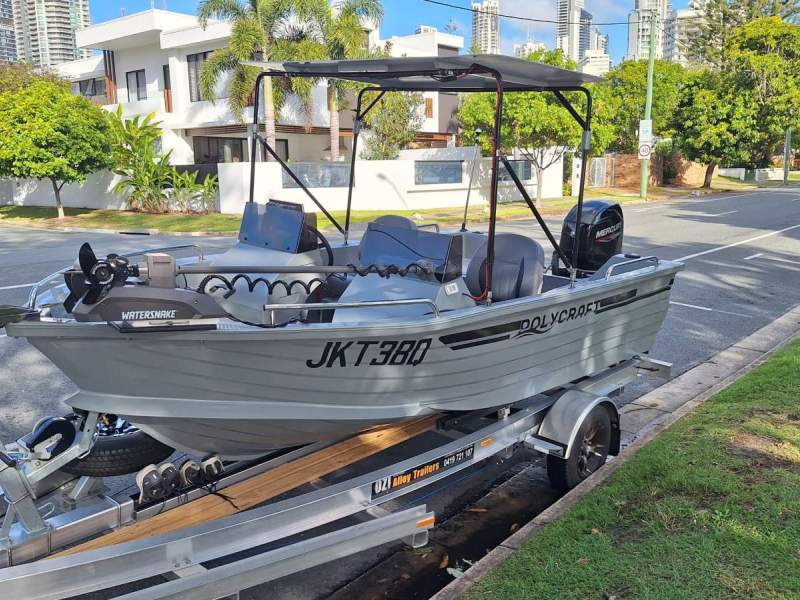 Polycraft 4.50 Drifter Frontrunner Fully Optioned including hard top and Solar